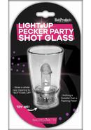 Hanging Light Up Shot Glass Clear