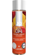 Jo H2o Flavor Lube Peachy Lips 4oz