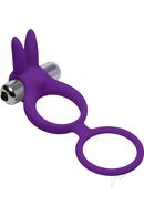 Fr Purple Vibrating Cock And Ball Ring
