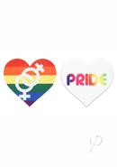 Peekaboo Pride Hearts - Rainbow