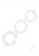 Silicone Island Rings-clear