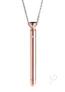 Charmed 7x Vibrating Necklace Rose Gold